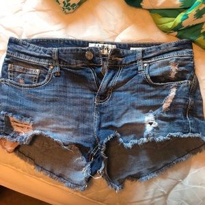 Jean shorts
